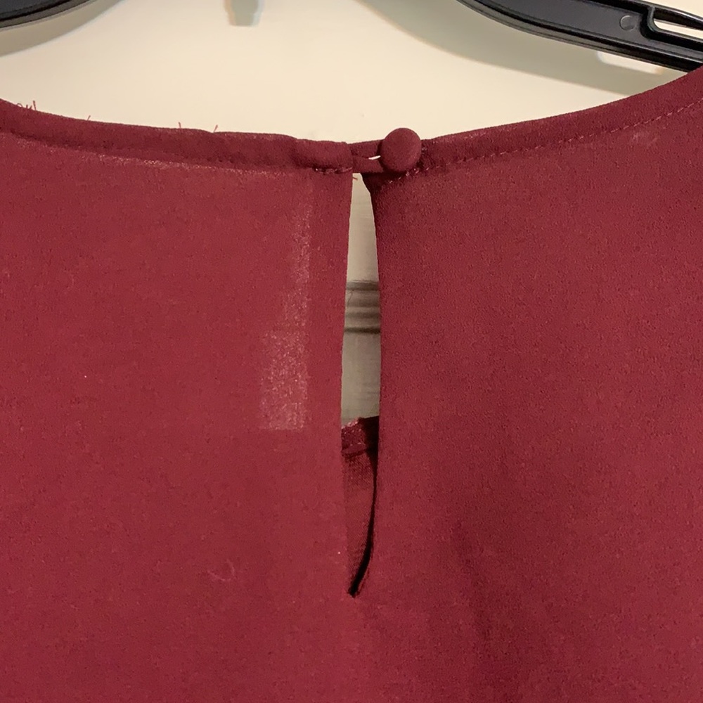 Maroon Top - Picture 4 of 4